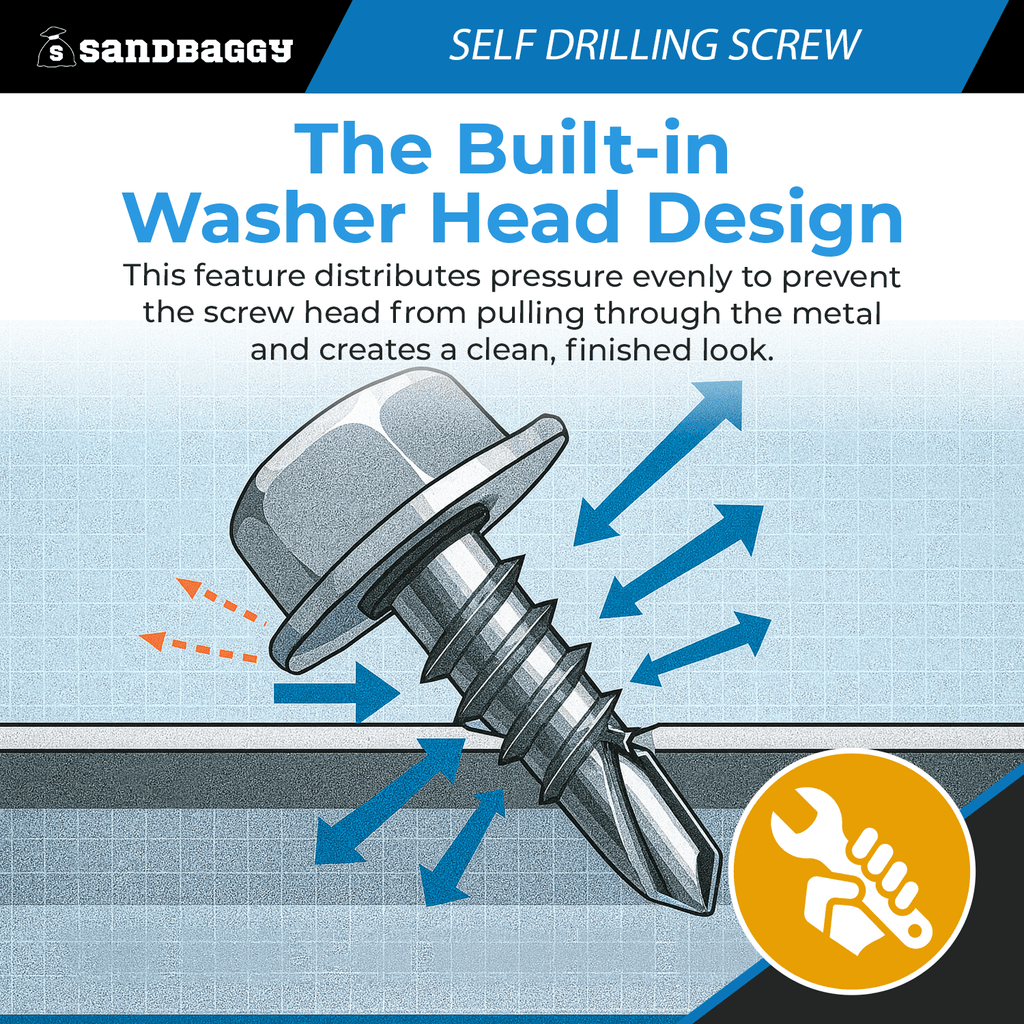 3/4 self drilling screws