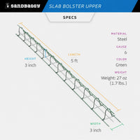 Epoxy Coated Slab Bolster Upper