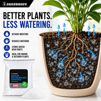 Sodium Polyacrylate for plant hydration