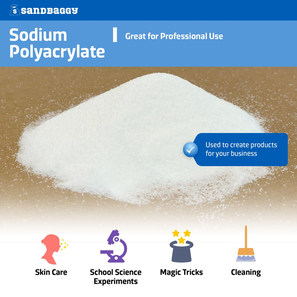 Sodium Polyacrylate for commercial and professional use
