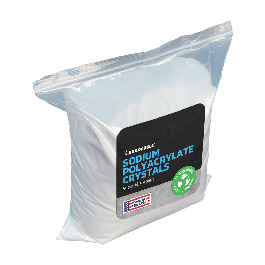 Sodium Polyacrylate Crystals - Superabsorbent Polymers- Made in the USA