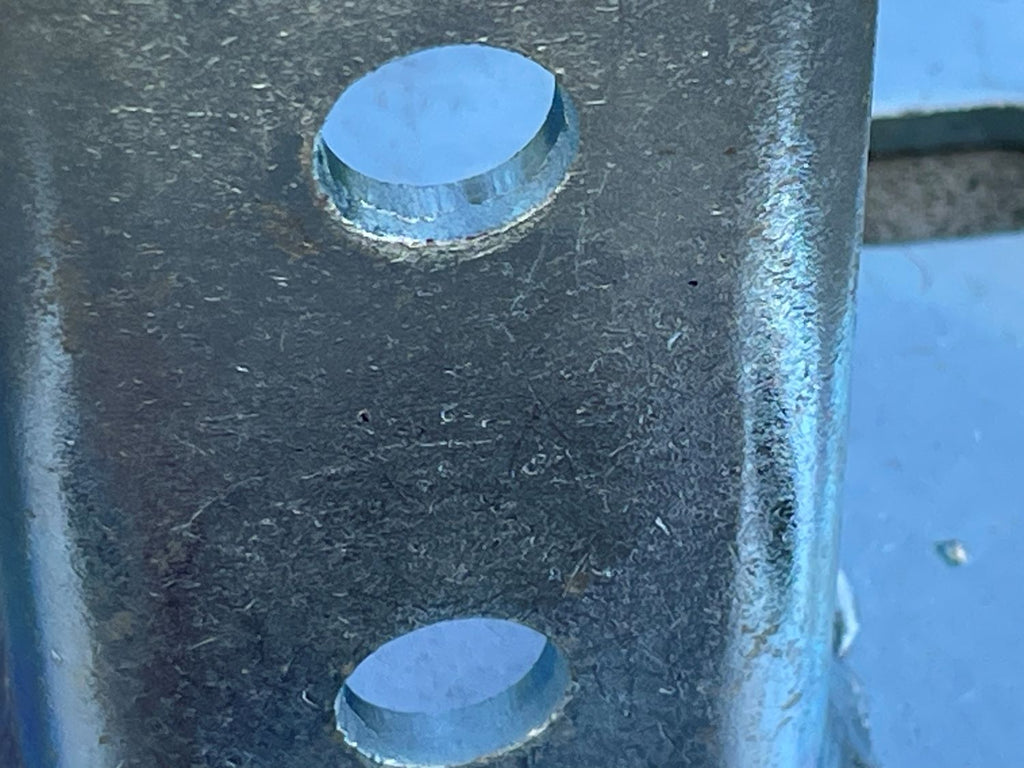 6" x 6" Galvanized Strut Post Base Connector