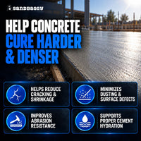 W.R. Meadows 1100 concrete curing compound application