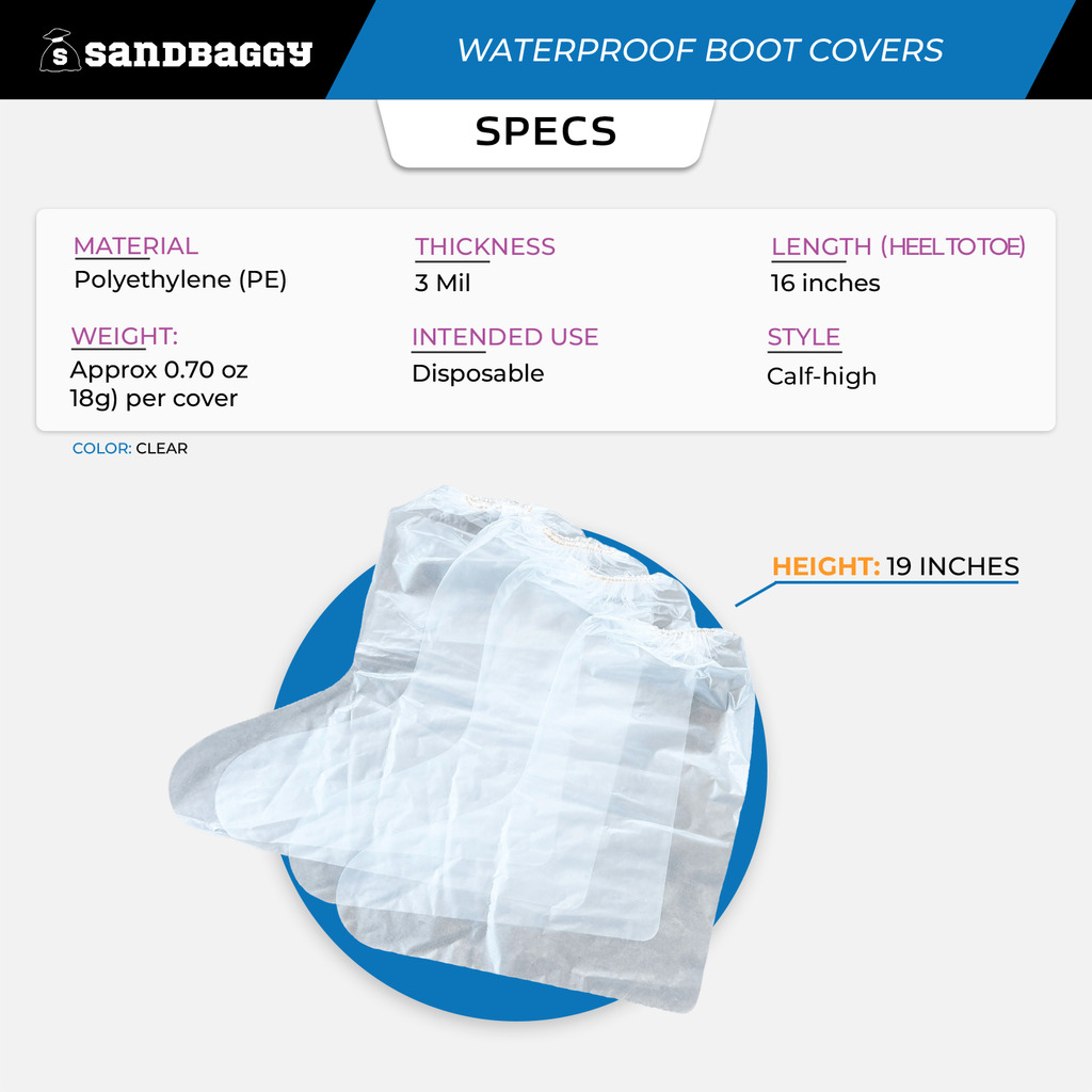 disposable boot covers