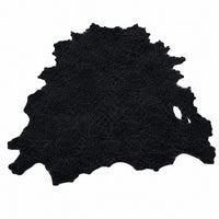 Whole Hide Premium Leather Fabric – Made in Italy – Black