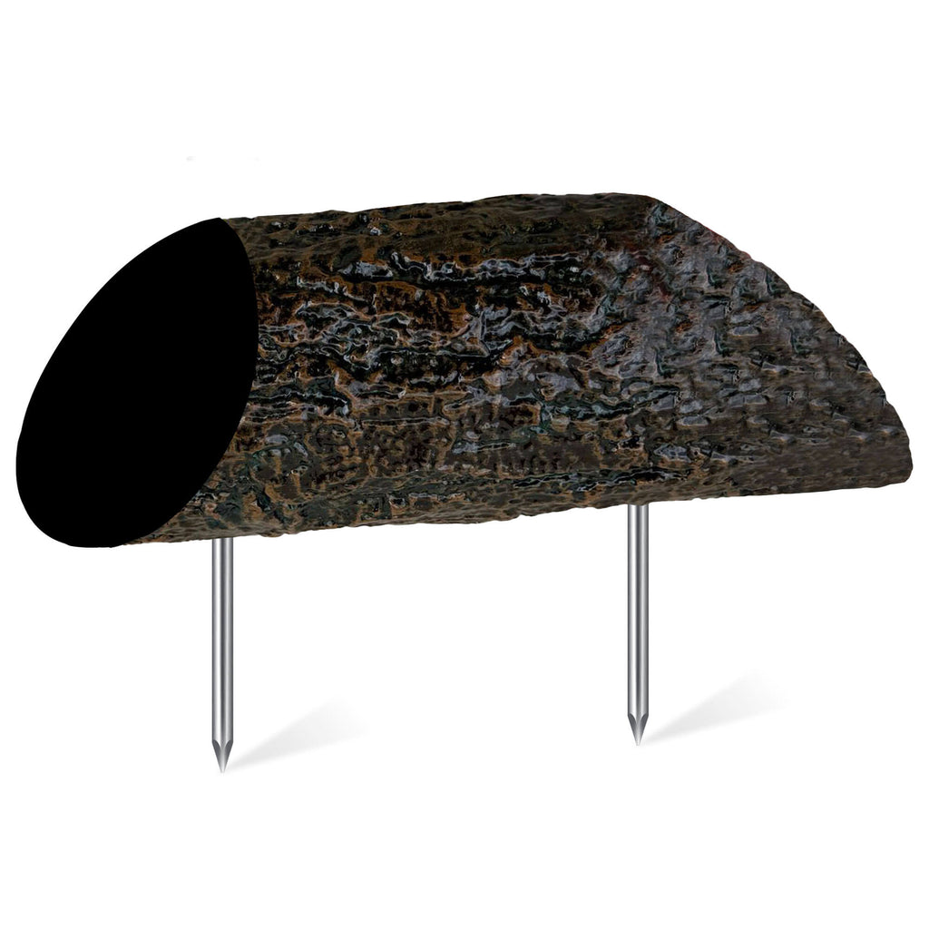 wood golf course tee box markers (Black)