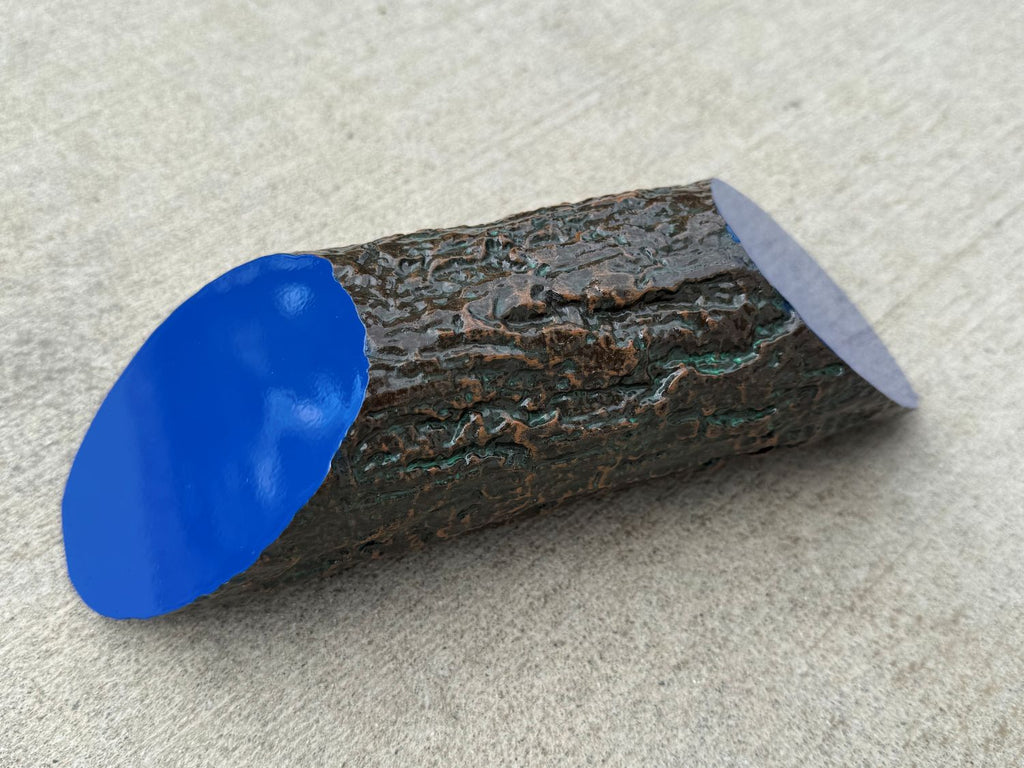 Wood Golf Tee Box Marker - UV Protected (Blue)