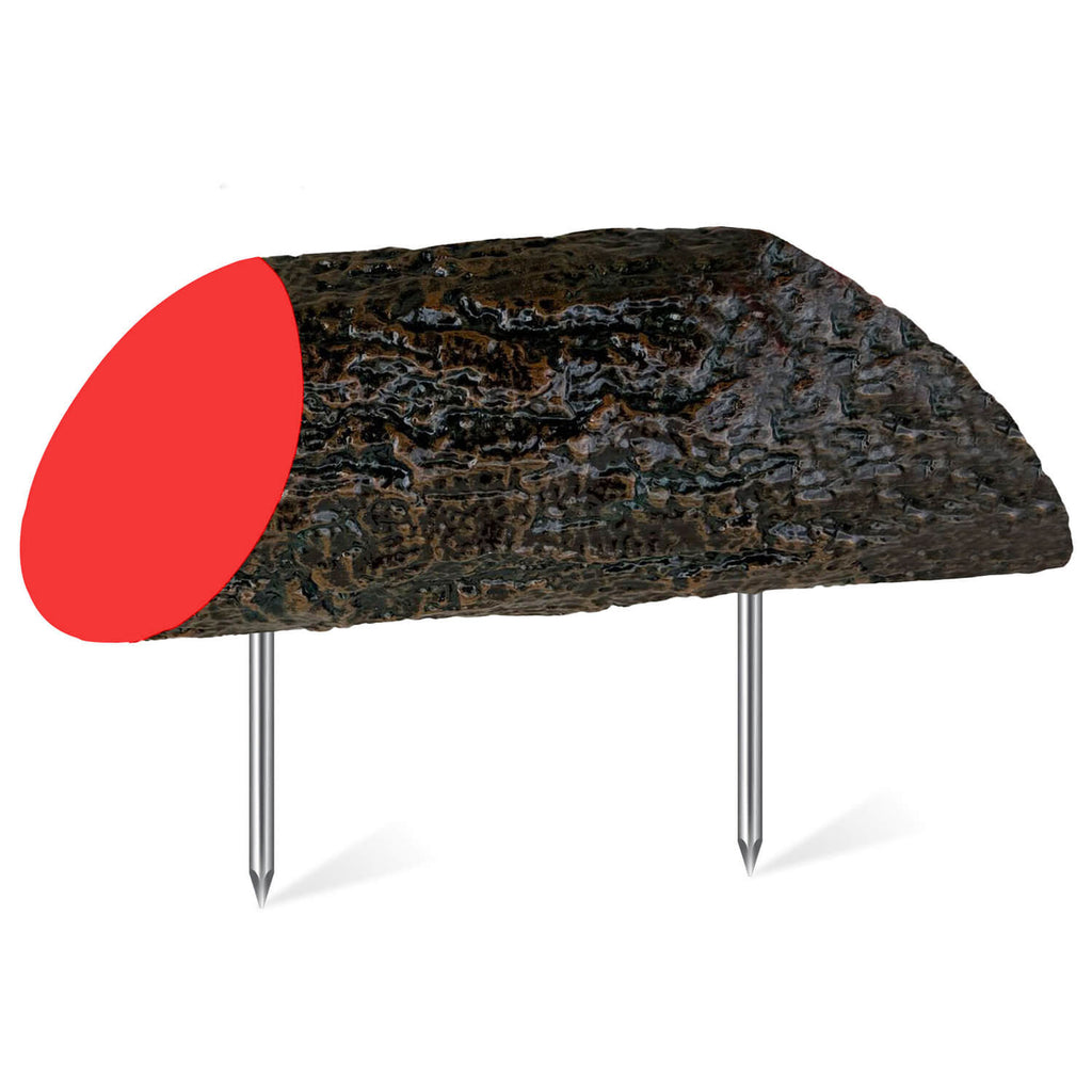 wood golf course tee box markers (red)