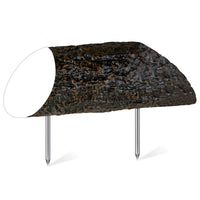 wood golf course tee box markers (white)