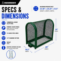 backflow preventer cage specs