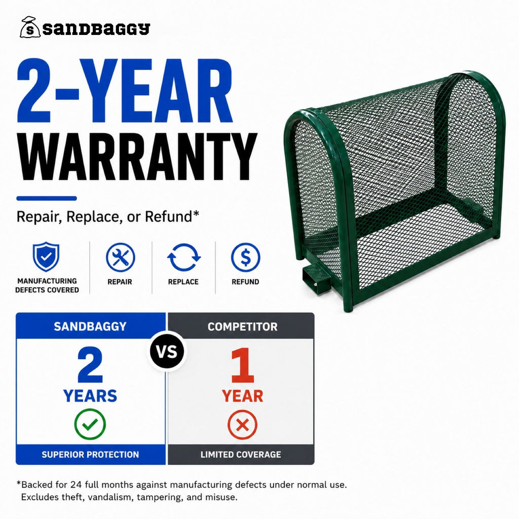 medium size backflow cage - 2 year warranty