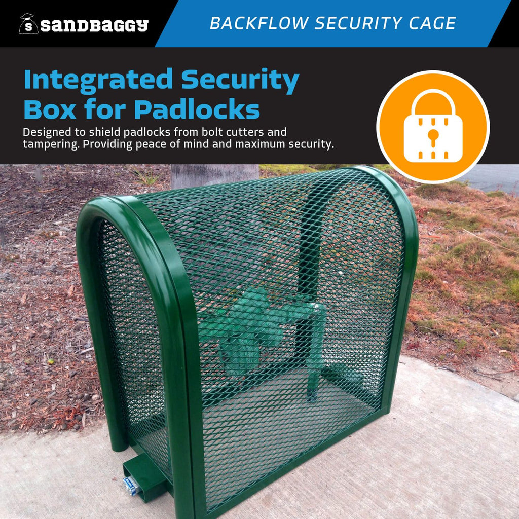 backflow preventer cage - security box