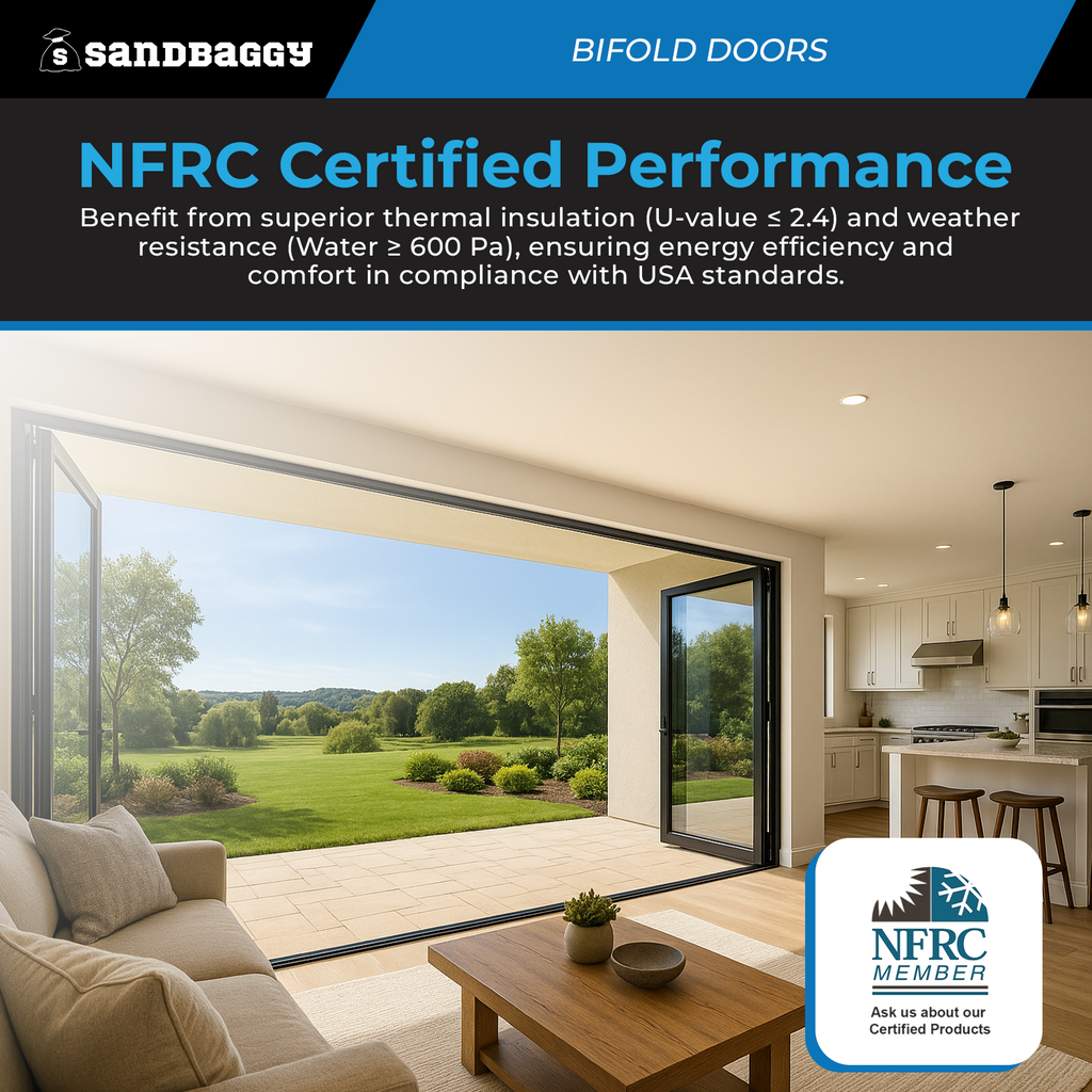 NRFC Certified Bifold Doors