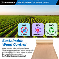 landscape paper made from recycled cardboard boxes