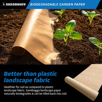 sustainable biodegradable weed barrier