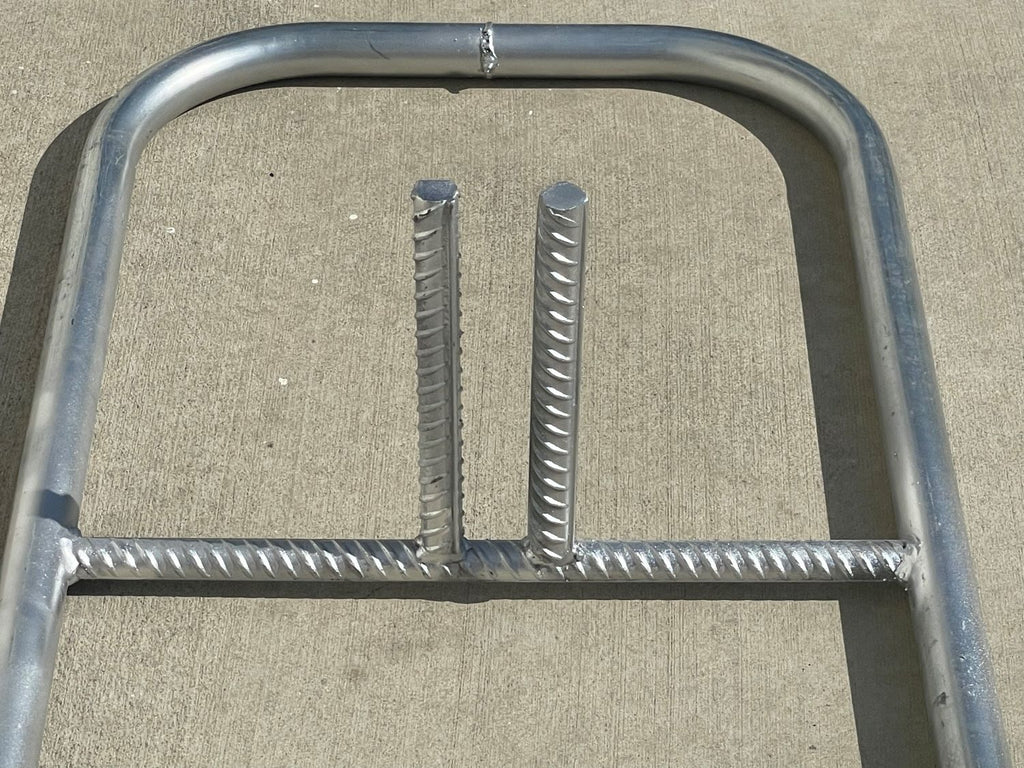 Chain Link Fence Panel Base (Galvanized)