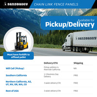 buy chain link fence panels