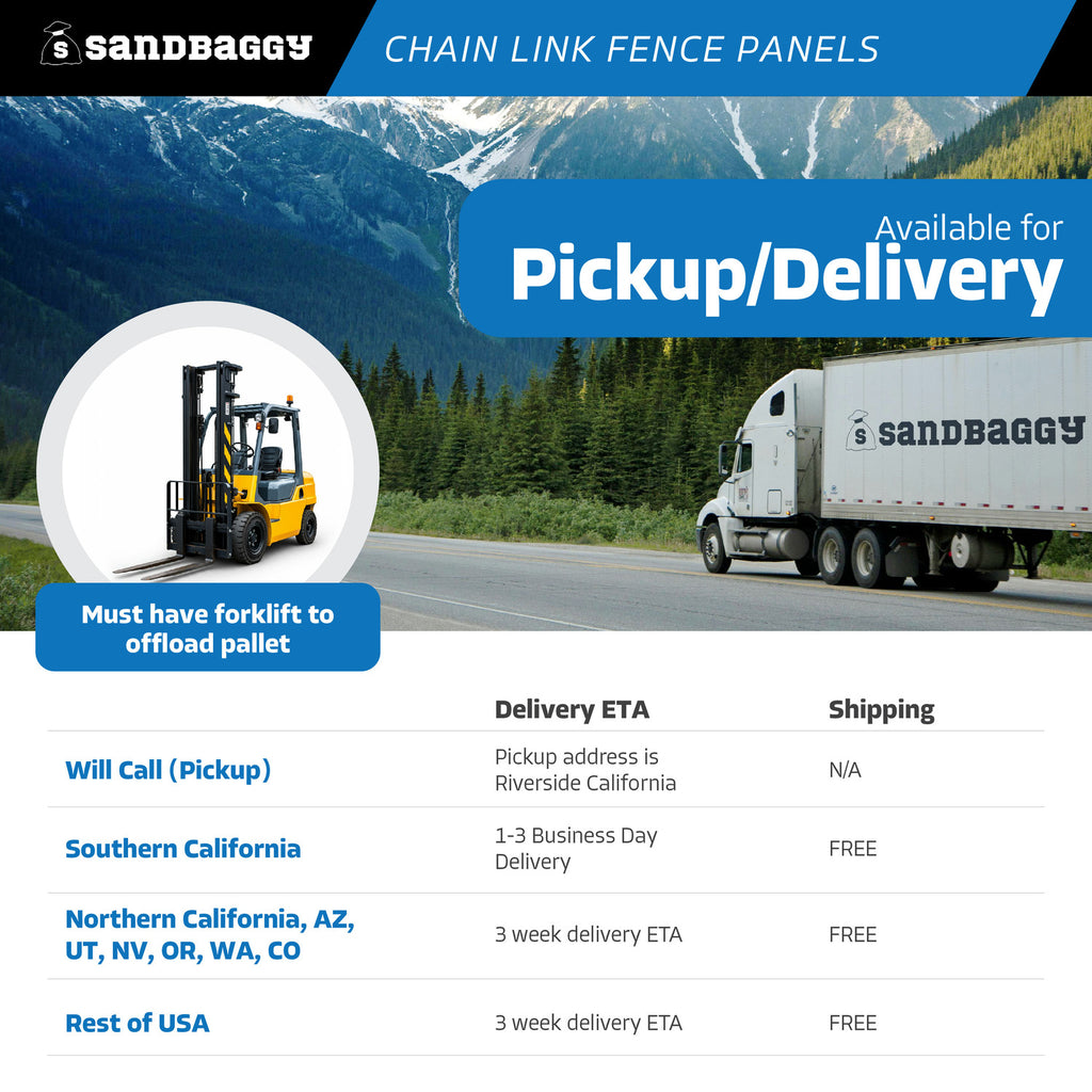 buy chain link fence panels