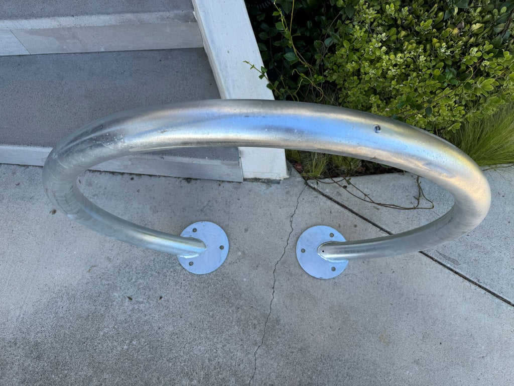 galvanized steel bike racks are rust resistant