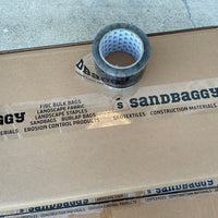 single color custom printed packing tape