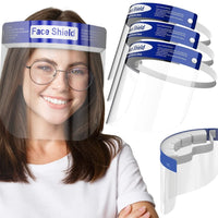 Anti-Fog Plastic Face Shield (One Size Fits All)