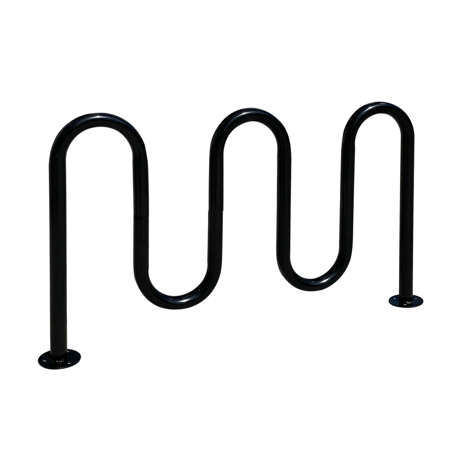 Commercial 5-Loop Wave Bike Rack - 7 Bike Capacity – Sandbaggy