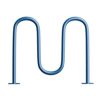 wave bike racks blue