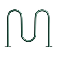 wave bike racks green