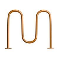 wave bike racks orange