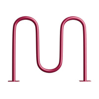 wave bike racks red