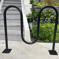 wave bike racks (black)