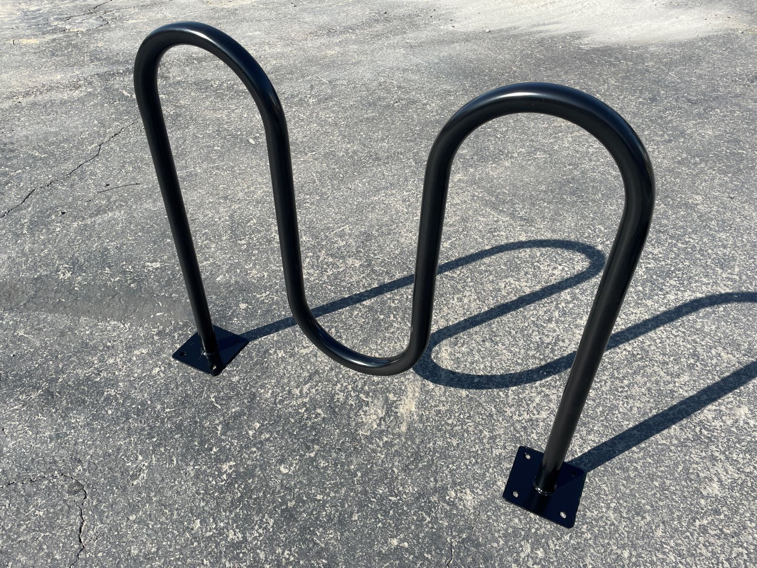 Commercial Wave Bike Racks - Dual Loop - In Ground Installation – Sandbaggy