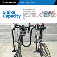 double loop all-purpose bike rack