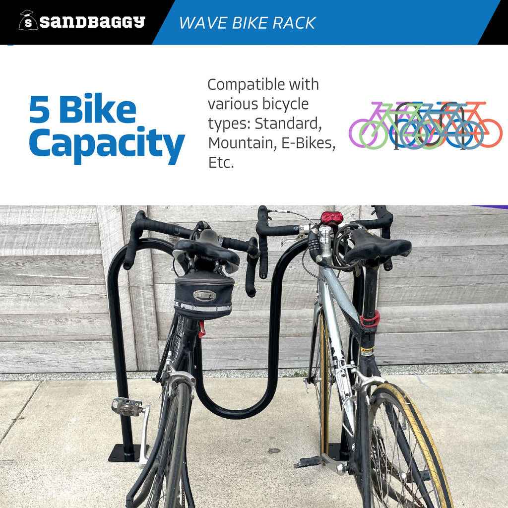 double loop all-purpose bike rack