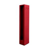 Red Rectangle Modern Bike Rack