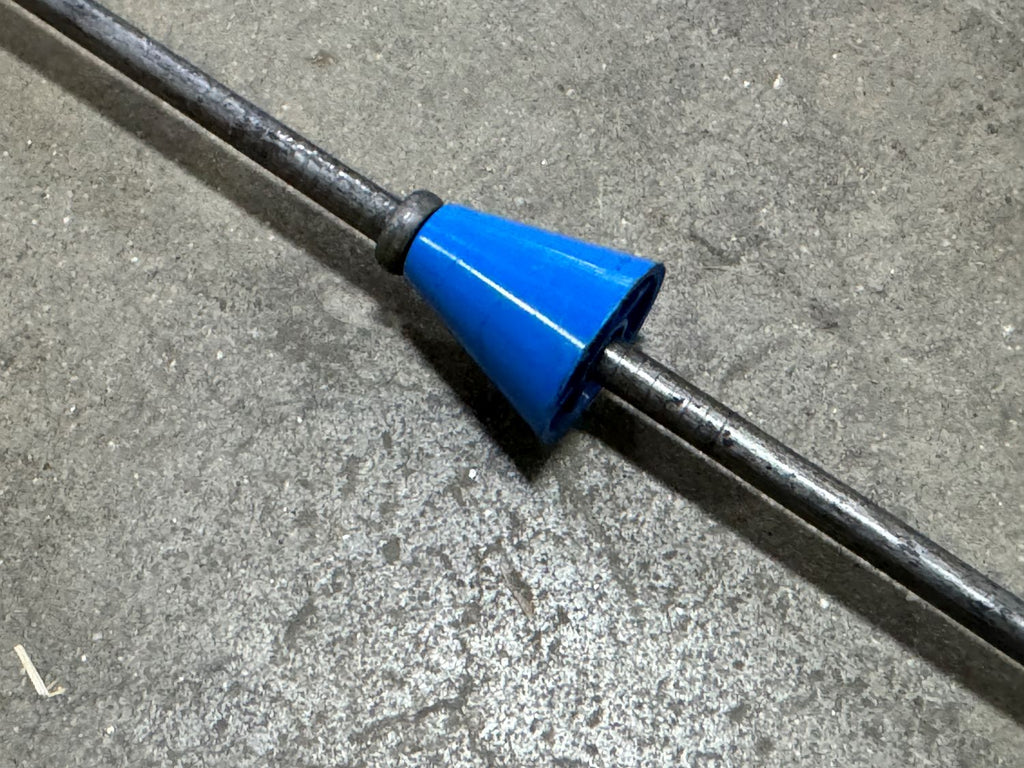 easy to remove snap ties with plastic cone heads