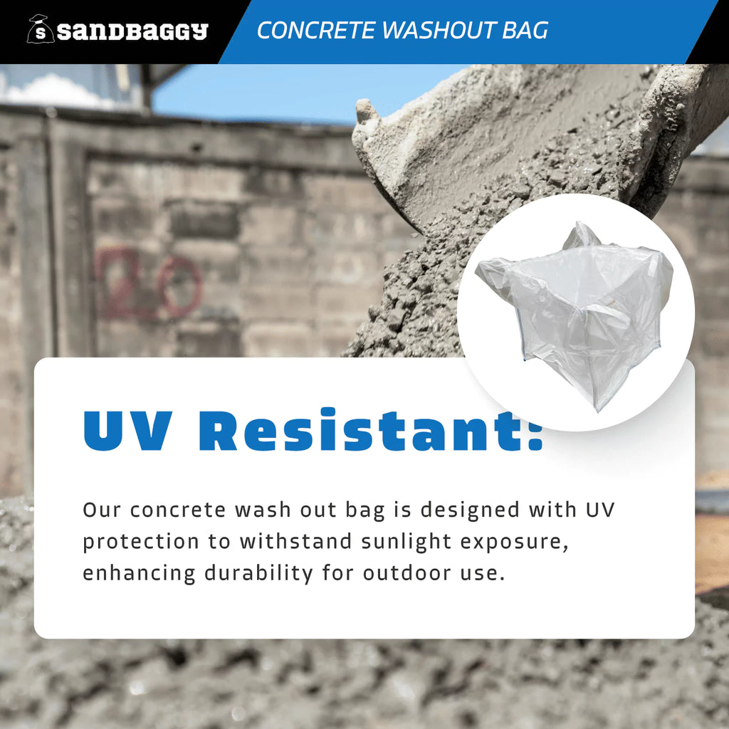 concrete washout bags