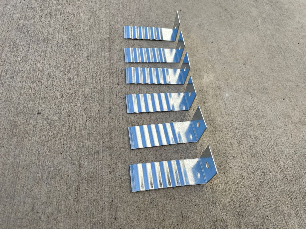 16 gauge steel corrugated masonry wall ties