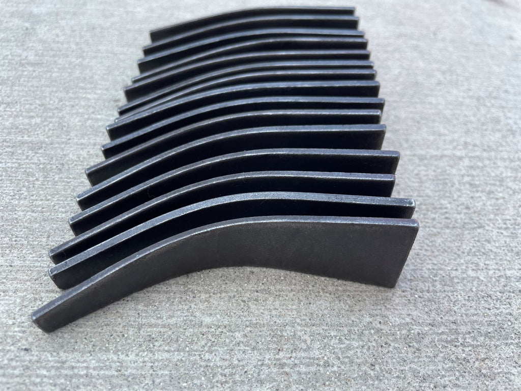 Curved Aluminum Form Wedge for Concrete Forms