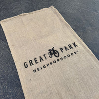 22" x 36" Custom Printed Burlap Bags (100 Lb Capacity)