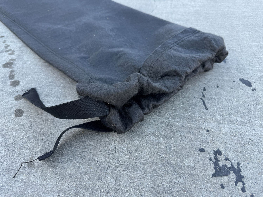dewatering sock with drawstring