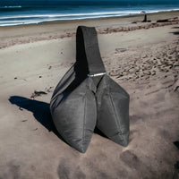 25 lb saddle sandbag ballast filled with sand