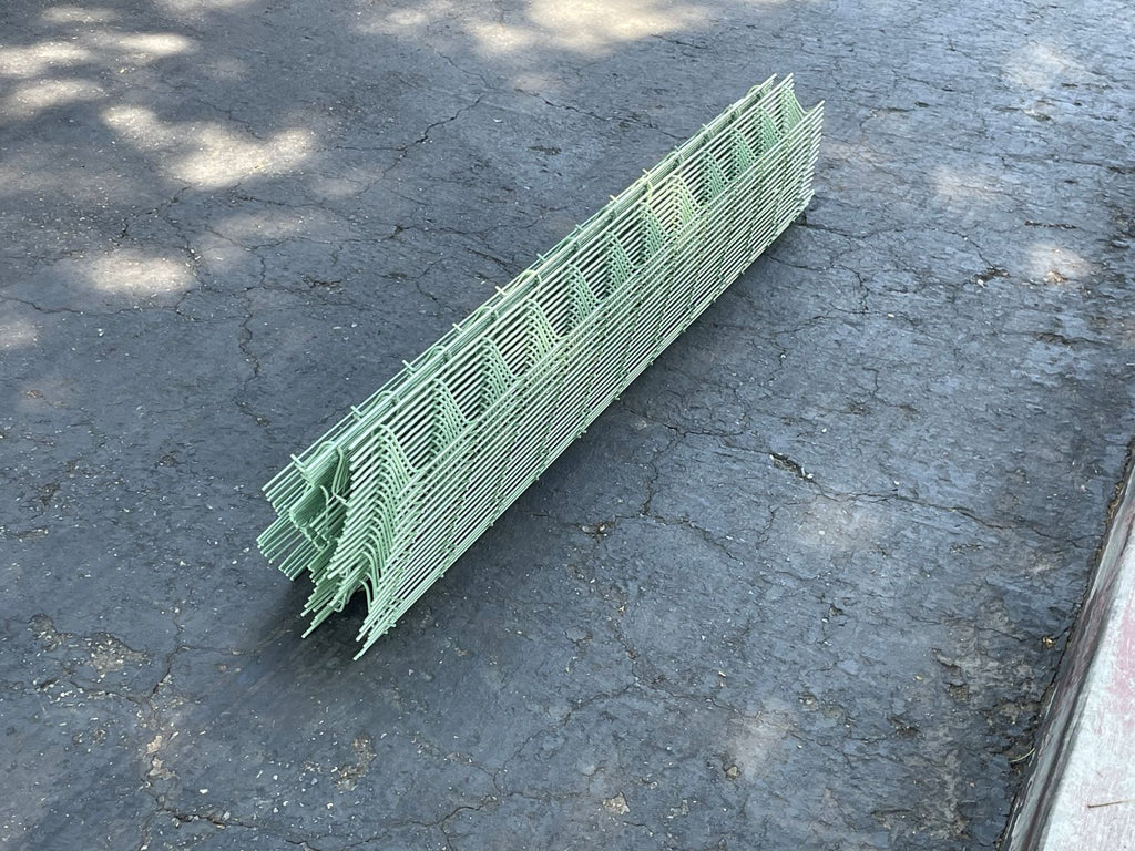 Concrete Epoxy Coated Slab Bolster Upper - Continuous Rebar Chairs (5" x 5 ft x 3")