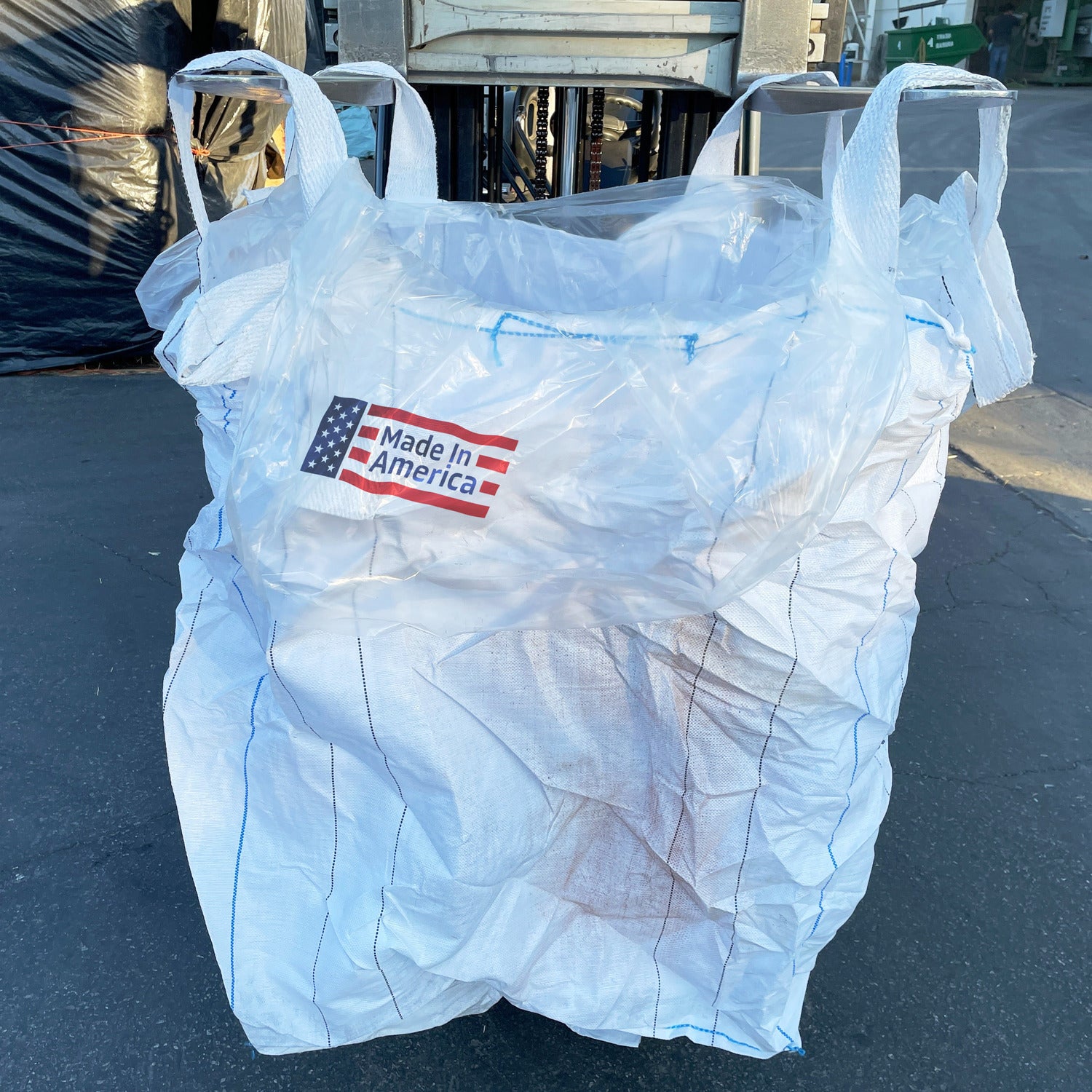 Clear FIBC Bulk Bag Liners | Made in USA | Fits Bags Up to 55