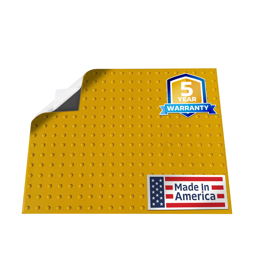 3 ft x 4 ft Flexible Peel and Stick ADA Tile Made in USA