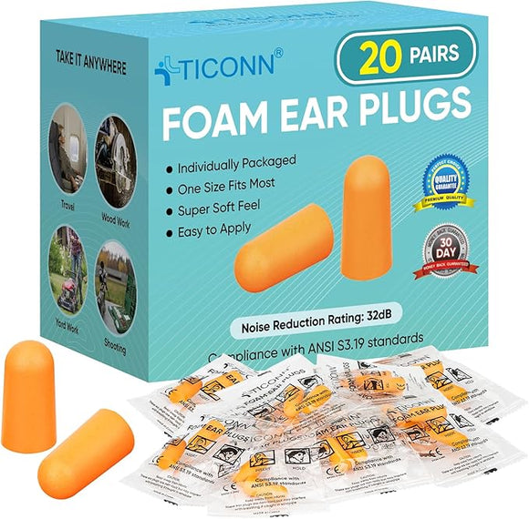 soft foam earplugs