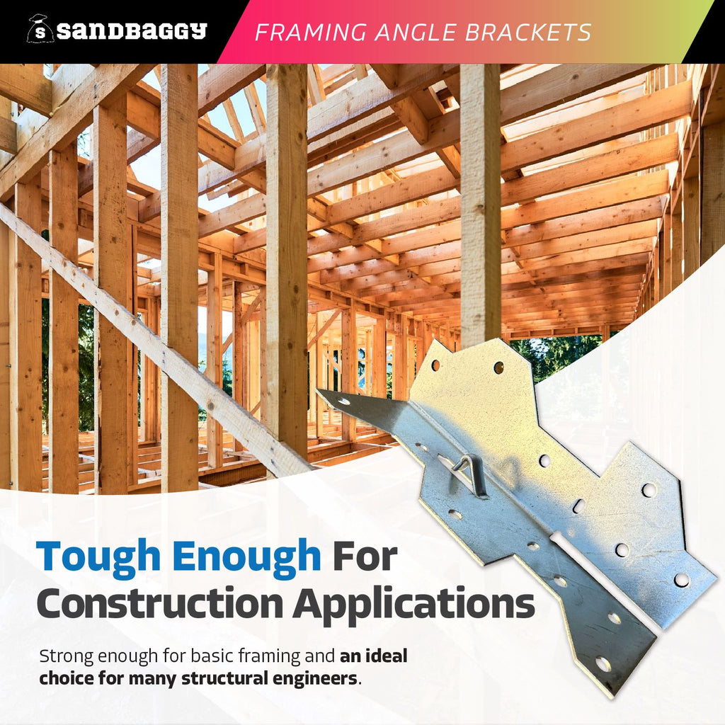 Framing Angle Brackets - Wood Connectors – Sandbaggy