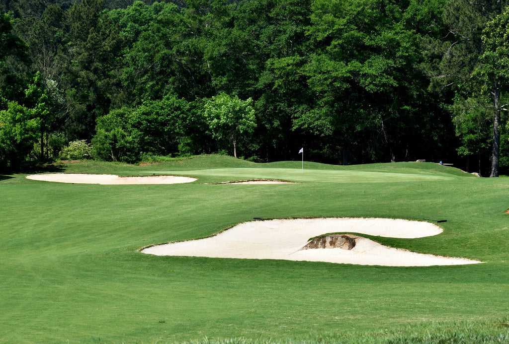 golf bunker liner separates sand from soil