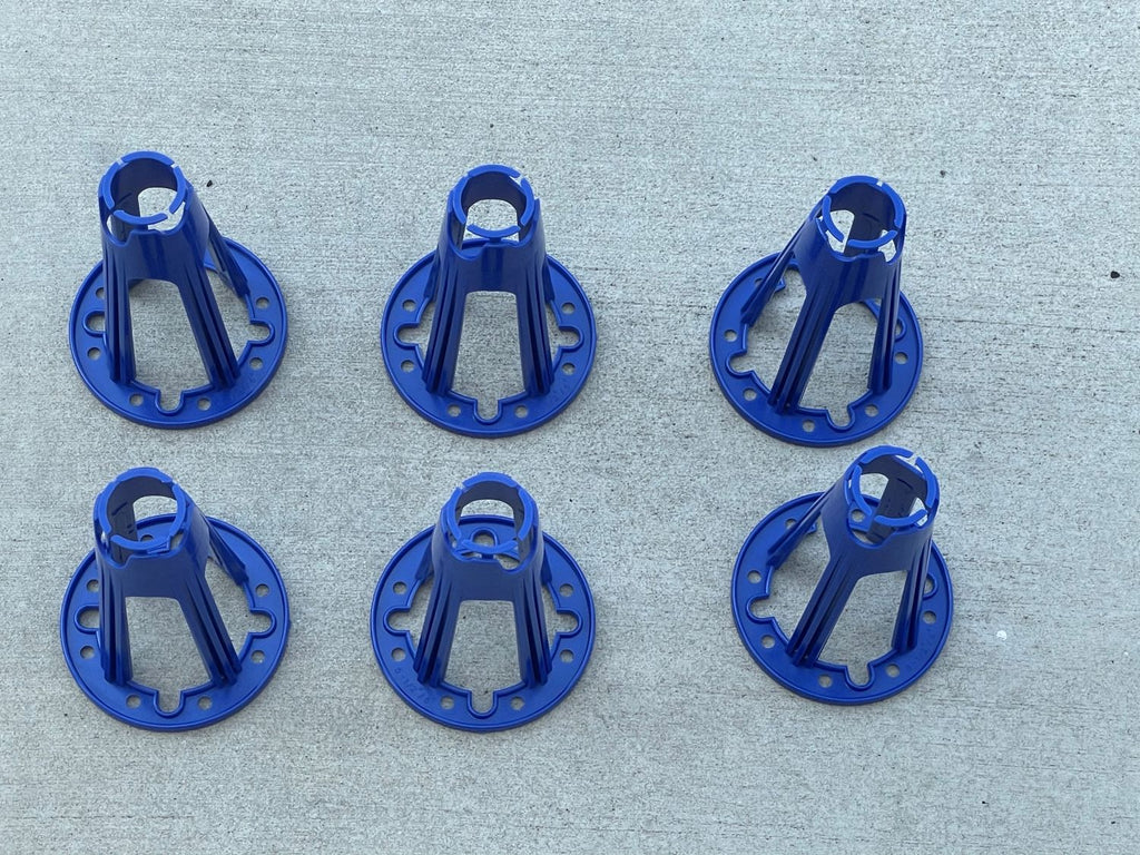 Plastic Rebar Chairs - Elevates Rebar 5 ½" or 6" - Rebar #3 to #5 (Blue)