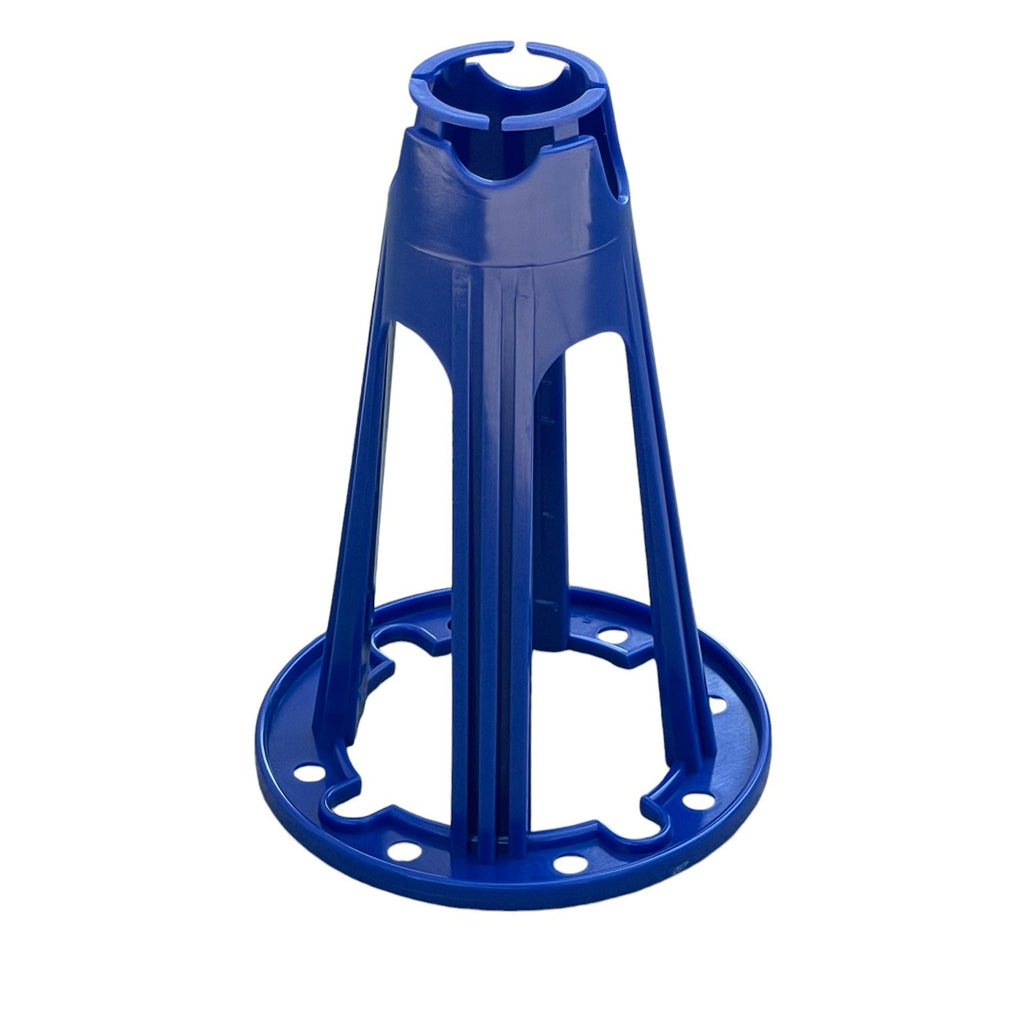 heavy duty plastic rebar chairs - blue